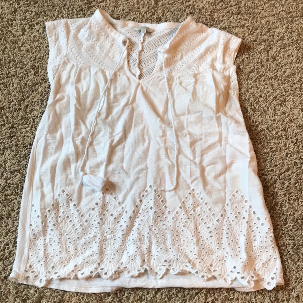 White Lace Top